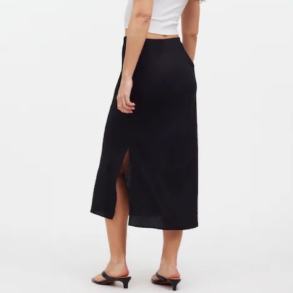 Madewell The Layton Midi Slip Skirt Size 14 NWT - Picture 2 of 6